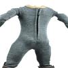 12" Male Figure 1/6 Scale Grey Elastic Bodysuit Clothing.only Sell Clothes, not Models. view 2