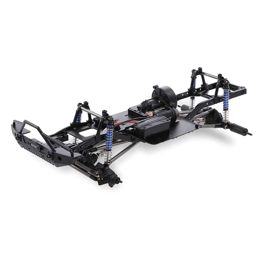 mewmewcat 313mm Wheelbase Chassis Frame for 1/10 AXIAL SCX10 II 90046 90047 RC Crawler Climbing Car DIY,SCX10 II Chassis Frame