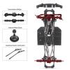 mewmewcat 313mm Wheelbase Chassis Frame for 1/10 AXIAL SCX10 II 90046 90047 RC Crawler Climbing Car DIY,SCX10 II Chassis Frame view 3