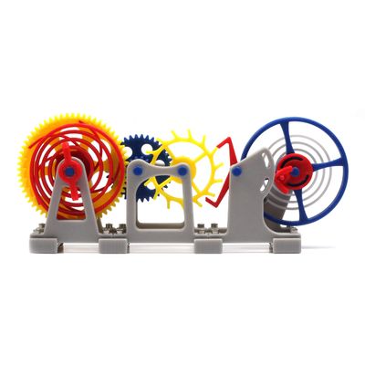 MagicTech 3D Printing Making Tourbillon Escapement Structure Clock Imitation Movement Model Wind-up by Toy Models JY09
