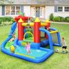 BOUNTECH Inflatable Water Slide, 7 in 1 Waterslide Park Bounce House for Kids Outdoor Fun with Football Gate, GFCI 750W Blower, Water Slides Inflatables for Kids and Adults Backyard Party Gifts view 2
