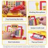 FS Toy Cash Register for Kids, with True Barcode Scanner & Calculator Toys, Pretend Play for Toddlers 3-5, Shopping Playset, Kids Cash Register with Credit Card for Boys and Girls view 2