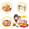 FS Toy Cash Register for Kids, with True Barcode Scanner & Calculator Toys, Pretend Play for Toddlers 3-5, Shopping Playset, Kids Cash Register with Credit Card for Boys and Girls view 4