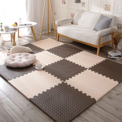 12"X12" Foam Puzzle Mats for Floor 0.4" Thick Foam Crawling Mat Kids Puzzle Playmats, Interlocking Foam Floor Tiles Exercise Mats- Baby Play Mat for Playing,E,40Pcs