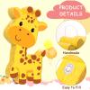 Aoriher Giraffe Piata Safari Piata with Blindfold and Bat Giraffe Birthday Party Supplies Safari Jungle Zoo Animal Party Favors for Birthday Supplies, 16 x 11.3 x 3.2 Inch view 2