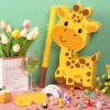 Aoriher Giraffe Piata Safari Piata with Blindfold and Bat Giraffe Birthday Party Supplies Safari Jungle Zoo Animal Party Favors for Birthday Supplies, 16 x 11.3 x 3.2 Inch view 4