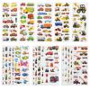 24 Sheets(400+) Car 3D Puffy Stickers for Toddlers Kids, Bulk Preschool Sticker Sheets for Reward, Craft, Scrapbooking view 1