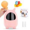 Balloon Pump Electric, SPLAKS Balloons Inflator Air Pump Portable Balloon Blower for Garland Arch, Party Decoration, Birthday, Gender Reveal, Graduation (Pink) view 1