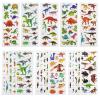 24 Sheets(350+) Dinosaur 3D Puffy Stickers for Toddlers Kids, Bulk Preschool Sticker Sheets for Reward, Craft, Scrapbooking view 1