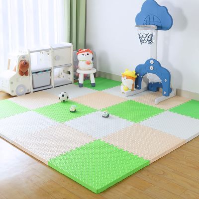 12"X12" Foam Puzzle Mats for Floor 0.4" Thick Foam Crawling Mat Kids Puzzle Playmats, Interlocking Foam Floor Tiles Exercise Mats- Baby Play Mat for Playing,C,40Pcs