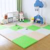 12"X12" Foam Puzzle Mats for Floor 0.4" Thick Foam Crawling Mat Kids Puzzle Playmats, Interlocking Foam Floor Tiles Exercise Mats- Baby Play Mat for Playing,C,40Pcs view 1
