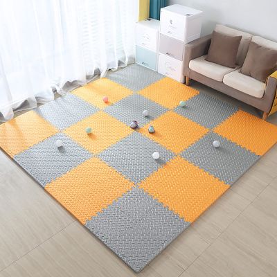 12"X12" Foam Puzzle Mats for Floor 0.4" Thick Foam Crawling Mat Kids Puzzle Playmats, Interlocking Foam Floor Tiles Exercise Mats- Baby Play Mat for Playing,R,40Pcs
