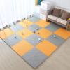 12"X12" Foam Puzzle Mats for Floor 0.4" Thick Foam Crawling Mat Kids Puzzle Playmats, Interlocking Foam Floor Tiles Exercise Mats- Baby Play Mat for Playing,R,40Pcs view 1