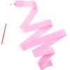 HiUnicorn 12PCS Light Pink Dance Ribbons, Pink Party Favors, Ballerina Ribbon Dancer Wand for Kids, Girls Gymnastics Princess Ballet Birthday Party Decoration view 2