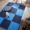 12"X12" Foam Puzzle Mats for Floor 0.4" Thick Foam Crawling Mat Kids Puzzle Playmats, Interlocking Foam Floor Tiles Exercise Mats- Baby Play Mat for Playing,W,40Pcs view 1