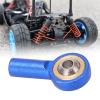 OUKENS 10 Piece RCM2 Ball Joint Aluminum Alloy M2 Tie Rod End Ball Joint Anti-Rust and Corrosion-Resistant Light RC Connecting Rod Ball Joint Bracket, Applicable to RC Automobile RC Robot(Blue) view 2