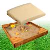 Hoypeyfiy Sandbox Sandpit Cover, Kids Sand Box Cover for Sand and Toys Protection, Square Sandbox Protective with Drawstring (47 * 47 inches,59 * 59 inches) (Small47.2 * 47.2inches) view 1