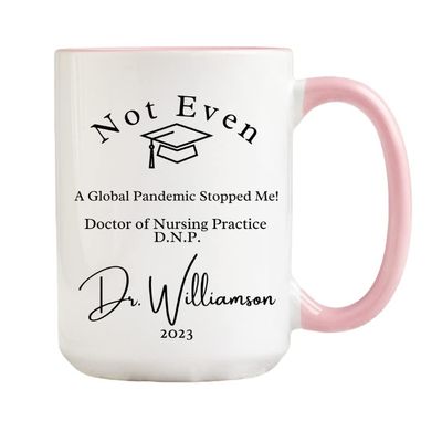 Doctor of nursing practice, graduation gift for dnp, personalized gift for dnp, DNP, Doctorate in Nursing, DNP Graduation Gift (Yellow Handle)