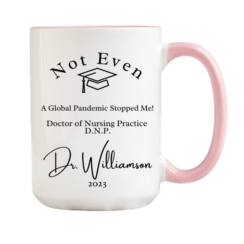 Doctor of nursing practice, graduation gift for dnp, personalized gift for dnp, DNP, Doctorate in Nursing, DNP Graduation Gift (Yellow Handle)