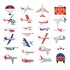 100 Pack Airplane Stickers, Aviation Party Favors,Party Decorations view 2