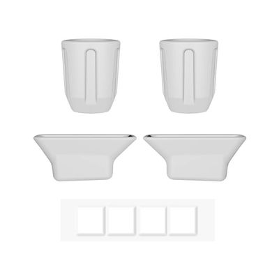 ABZEKH Drone Accessories Landing Gear Protection Pad for DJI Mavic AIR 2/2S Drone Dustproof Landing Feet for Anti-Scratch Pad for Mavic AIR 2 Accessories (Color : for AIR 2S)