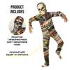 Morph Two-Faced Mummy Costume for Kids, Halloween Outfit for Children, Spooky Dress-Up Fun, Large view 2