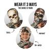 Morph Two-Faced Mummy Costume for Kids, Halloween Outfit for Children, Spooky Dress-Up Fun, Large view 3