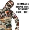 Morph Two-Faced Mummy Costume for Kids, Halloween Outfit for Children, Spooky Dress-Up Fun, Large view 4