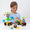 Basic Fun Kid K'NEX | Zoomin' Buddies 20 Model | Kids Craft Set with 48 Pieces | Educational Toys for Kids, Fun and Colourful Building Toys for Boys and Girls, Construction Toys Ages 3 85053 view 2