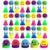 ArtCreativity Light-Up Jumping Popper Toys for Kids  24 PCS LED Spring Launchers with Flashing Lights, Emoticon Faces, Jump Up to 4 Feet, Party Favors, Goodie Bag Fillers for Boys & Girls view 2