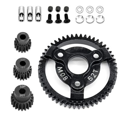 Harden Steel Spur Main Gear 0.8M 32P for Traxxas Slash 2WD VXL Bandit Rustler Stampede Drag Slash