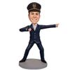 mydedor Custom Bobble-Heads Figurine Customized Doll, Male Traffic Police Custom Bobble Head, Bobble Head Figures Handmade Personalized Sculpture Gift for Man view 1