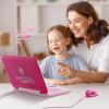 LESHITIAN Kids Laptop - 80 Learning Activities to Learn Alphabet, Words, Mathematics, Play Games and Music - Educational Learning Computer for Kids Ages 5+ view 3