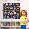 PENGFULL Felt Transportation Vehicles Learning Pieces,48 Felt Flannel Board Pieces,Air Land Sea Airplane Learning for Toddlers for Kindergarten,Preschool,Toddlers view 4