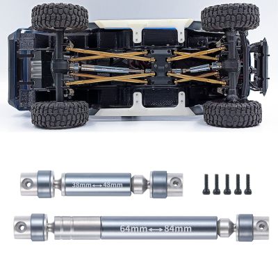 RCLions Steel RC Drive Shaft CVD 38+64mm Upgrade for 1/24th AXIAL SCX24 Gladiator AXI00005 RC Crawler Car Parts