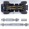 RCLions Steel RC Drive Shaft CVD 38+64mm Upgrade for 1/24th AXIAL SCX24 Gladiator AXI00005 RC Crawler Car Parts view 3