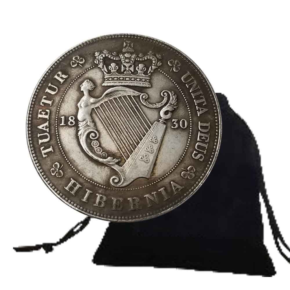 1830 United Kingdom Challenge Coin British George IV Welsh Crown UK Coin for Pendant - Commemorative Coins Souvenirs Gift