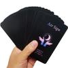 Han Yu Bowen Love Oracle Cards,Tarot Cards for Beginners Twin Flame Tarot Cards,Oracle Cards Decks with Meanings on Them Soulmate to Romantic Relationships Oracle Cards (Black (2.75  4.72") view 1