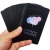 Han Yu Bowen Love Oracle Cards,Tarot Cards for Beginners Twin Flame Tarot Cards,Oracle Cards Decks with Meanings on Them Soulmate to Romantic Relationships Oracle Cards (Black (2.75  4.72") view 2