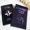 Han Yu Bowen Love Oracle Cards,Tarot Cards for Beginners Twin Flame Tarot Cards,Oracle Cards Decks with Meanings on Them Soulmate to Romantic Relationships Oracle Cards (Black (2.75  4.72") view 4