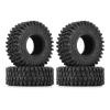 INJORA 1.0 Tires - 57 * 22mm S5 Super Soft Sticky Crawler Tires for TRX4M Axial AX24 SCX24 FCX24 Enduro24 Upgrade,T1016 view 1