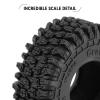 INJORA 1.0 Tires - 57 * 22mm S5 Super Soft Sticky Crawler Tires for TRX4M Axial AX24 SCX24 FCX24 Enduro24 Upgrade,T1016 view 3