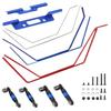 Rcarmumb Front and Rear Sway Bar Kit Upgrades Part for 1/10 Slash 2WD,Aluminum Front Rear Wide Sway Bar Kit RC Upgrades. view 1