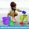 BeneFine 12 Pack Sand Buckets and Shovels for Kids 7.48 Inches | Beach and Sand Toys at The Beach | Use for Sand Molds at The Sandbox -12 Pail and 12 Shovel Set view 4