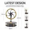 PFCKE Low Temperature Stirling Engine Classroom Teaching Stirling Engine Kit Steam Heat Educational Model Brass Aluminum Stirling Engine-HZZ92 Pro Black view 2