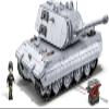COBI Historical Collection: World War II Panzerkampfwagen E-100 Tank view 1