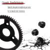 Rcarmumb 48P 90T Transmission Gears Upgrades Part for 1/10 Slash 2WD,Rustler,Stampede,Metal Steel 90T Spur Gear with Pinions Gears(19T/20T/21T) Hops up. view 4