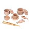 ORFOFE 1Set Miniature Tea Ware Tea Cup and Tea Tray for Mini House Tea Party Decor for Dollhouses and Miniature Displays view 1