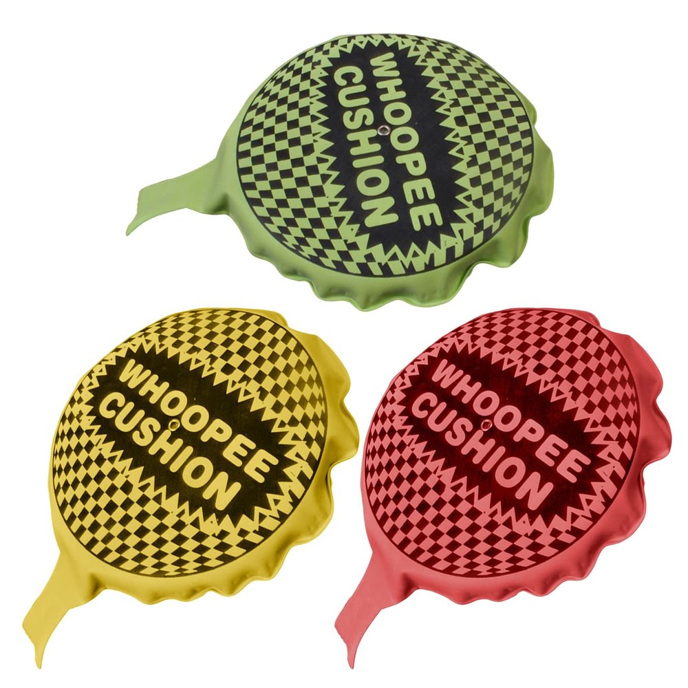 Altsuceser Fun Fart Pad with Sound, Whoopee Cushion Rubber Jokes Gags Pranks Maker Trick Funny Toy Joke or Gag Gift Woopy Cushions, April Fool's Day Supplies A Middle