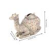 Camel Money Box, Camel Shaped Alloy Coin Bank Secure Lid Money Saving Box, Desktop Craft Decor for Bedroom, Living Room, Office - Practical & Elegant Piggy Bank for Boys and Girls view 2